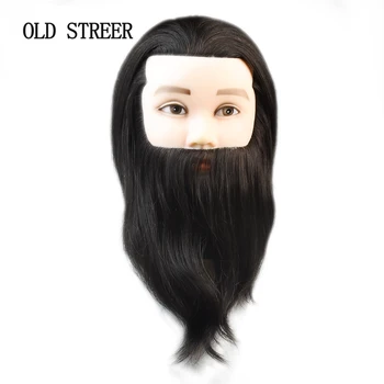 100% Really Human Hair Male Mannequin Head With Beard Hair For Hairstyles Professional Trimming Beard Training Dummy Model Doll
100% Really Human Hair Male Mannequin Head With Beard Hair For Hairstyles Professional Trimming Beard Training Dummy Model Doll