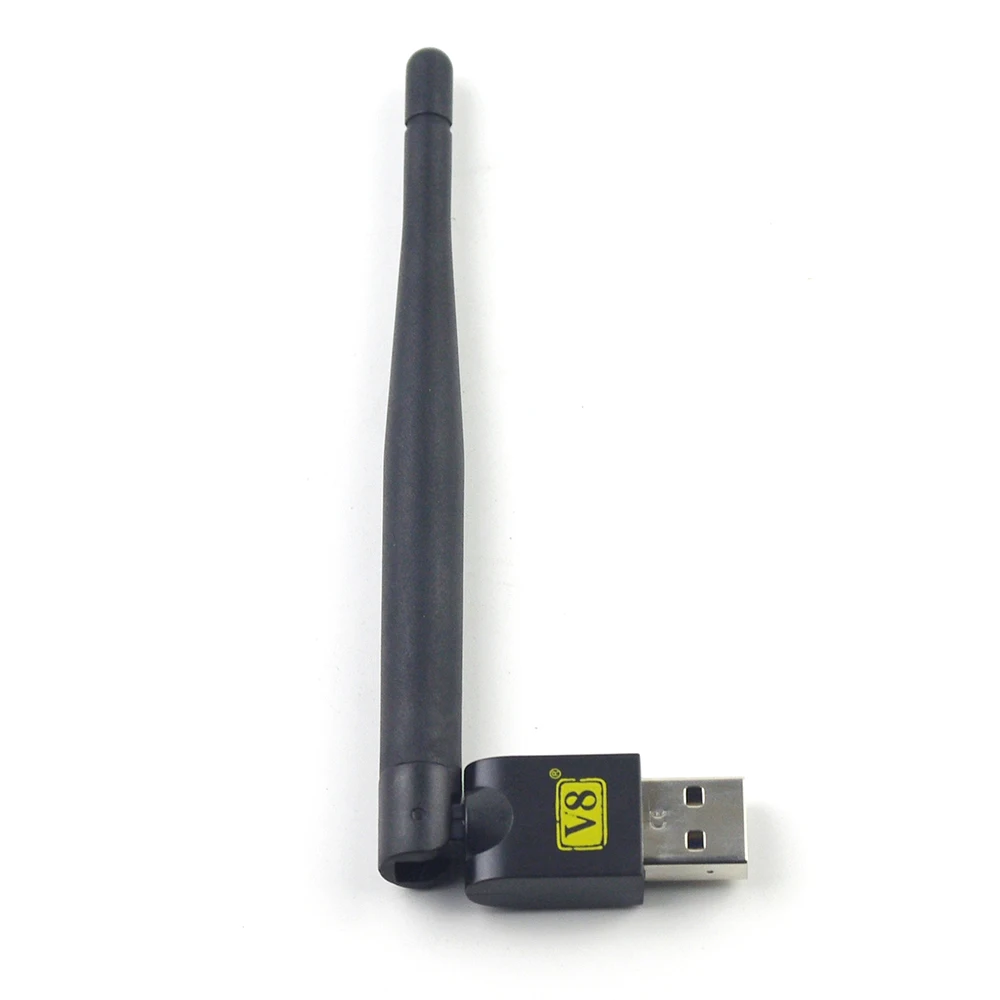 1PC USB WiFi V8 USB Wifi with Antenna Work for Freesat V7 V8 Series Digital Satellite Receiver and Other FTA Set Top Box
1PC USB WiFi V8 USB Wifi with Antenna Work for Freesat V7 V8 Series Digital Satellite Receiver and Other FTA Set Top Box