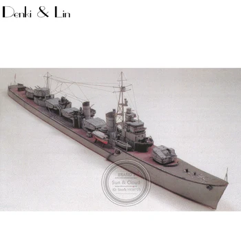 1:400 3D Japanese Destroyer Shimakaze Ship Boat Paper Model Assemble Hand Work Puzzle Game DIY Kids Toy Denki & Lin
1:400 3D Japanese Destroyer Shimakaze Ship Boat Paper Model Assemble Hand Work Puzzle Game DIY Kids Toy Denki & Lin