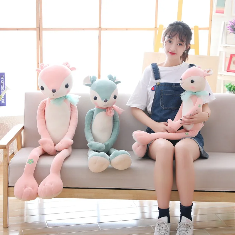 80-120cm Cute Long Deer Plush Toy Soft Cartoon Animal Giraffe Stuffed Doll House Decoration Toys Kids Girlfriends Birthday Gifts
80-120cm Cute Long Deer Plush Toy Soft Cartoon Animal Giraffe Stuffed Doll House Decoration Toys Kids Girlfriends Birthday Gifts