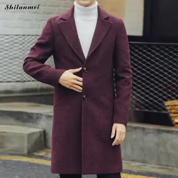 Trench Coat Men Korean Slim Fit Mens Long Overcoat British Style Plus Size Men Winter Warm Wool Coat Jacket Manteau Long Homme
Trench Coat Men Korean Slim Fit Mens Long Overcoat British Style Plus Size Men Winter Warm Wool Coat Jacket Manteau Long Homme
