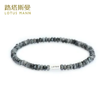 Lotus Mann Small series black flash stone abacus beads lap bracelet with Europe and the United States men and women
Lotus Mann Small series black flash stone abacus beads lap bracelet with Europe and the United States men and women