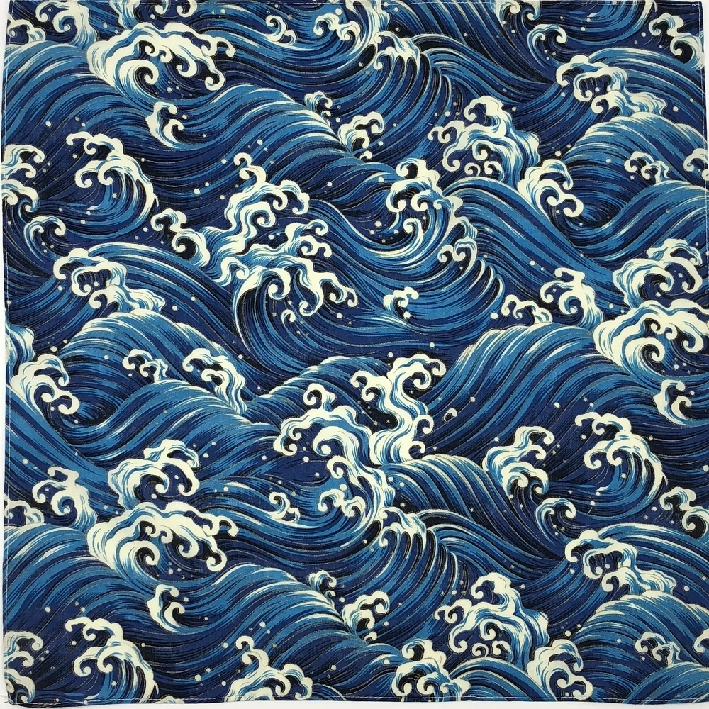 Japanese Classic style big handkerchief cotton 100% / Furoshiki Many Uses / Waves printed 46cm Thirty-six views of Mount Fuji
Japanese Classic style big handkerchief cotton 100% / Furoshiki Many Uses / Waves printed 46cm Thirty-six views of Mount Fuji