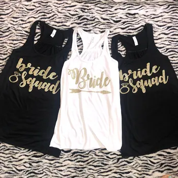 personalized glitter Bridesmaids Bride Tank tops tees Hen night Bachelorette Tanks bridal shower t Shirts Party favors
personalized glitter Bridesmaids Bride Tank tops tees Hen night Bachelorette Tanks bridal shower t Shirts Party favors