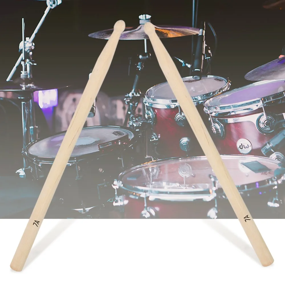 

Professional Drum Sticks 5A Hickory Walnut Wood 5A Drumsticks 7A Musical Instruments Drum Sticks Musical Music Band Accessories