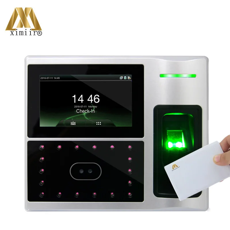 IFace802-H управление доступом лица 13 56 МГц RS232 & 4855 связь 3000 пользователей лицо Fngerprint