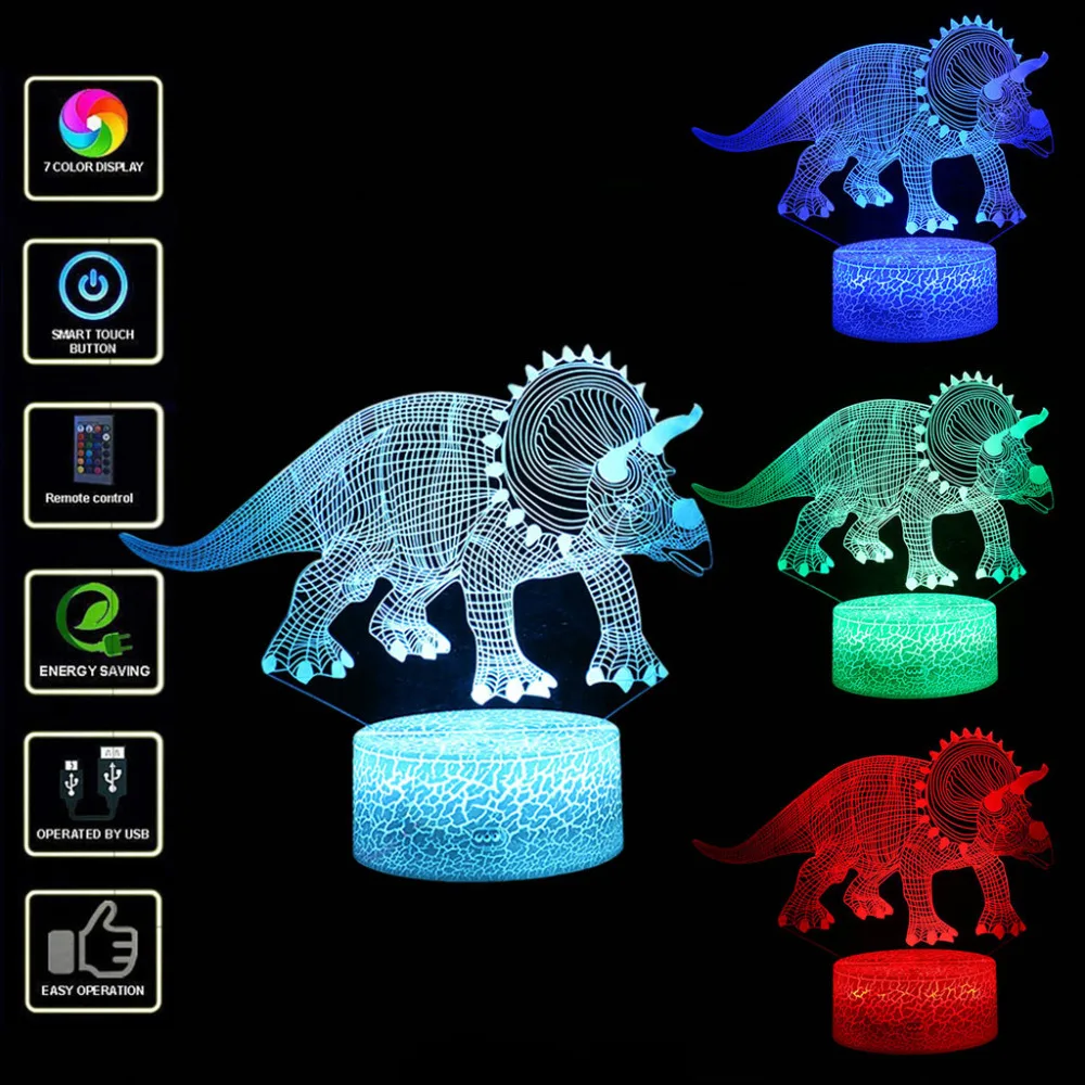 Night light unicorn LED 3D Illuminated Lamp Optical Illusion Desk Night Light With 7 Color Changing Decorative lights for room
Night light unicorn LED 3D Illuminated Lamp Optical Illusion Desk Night Light With 7 Color Changing Decorative lights for room