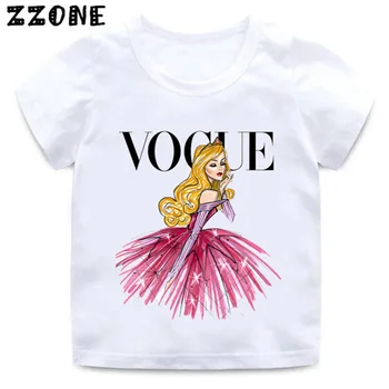 VOGUE Princess Print Girls T shirt Cartoon Funny Casual Kids Clothes Summer Harajuku White Baby T-shirt,ooo5209
VOGUE Princess Print Girls T shirt Cartoon Funny Casual Kids Clothes Summer Harajuku White Baby T-shirt,ooo5209