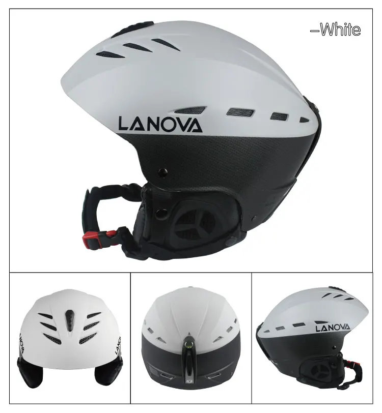 LANOVA brand ski helmet adult ski helmet man skating / skateboard helmet multicolor snow sports helmets 31