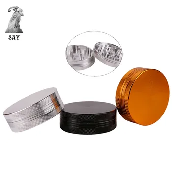 SY 2-Layer 63mm Portable Aluminum Alloy Grinder Spices Herbal Smoking Crusher Tobacco Grinder Hookah Accessories
SY 2-Layer 63mm Portable Aluminum Alloy Grinder Spices Herbal Smoking Crusher Tobacco Grinder Hookah Accessories
