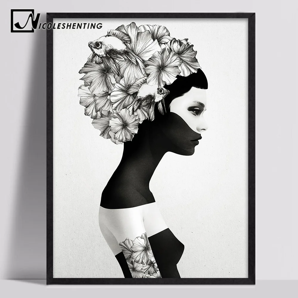 Nordic Style Girl Posters and Prints Wall Art Canvas Abstarct Painting Wall Picture for Living Room Home Decor
Nordic Style Girl Posters and Prints Wall Art Canvas Abstarct Painting Wall Picture for Living Room Home Decor
