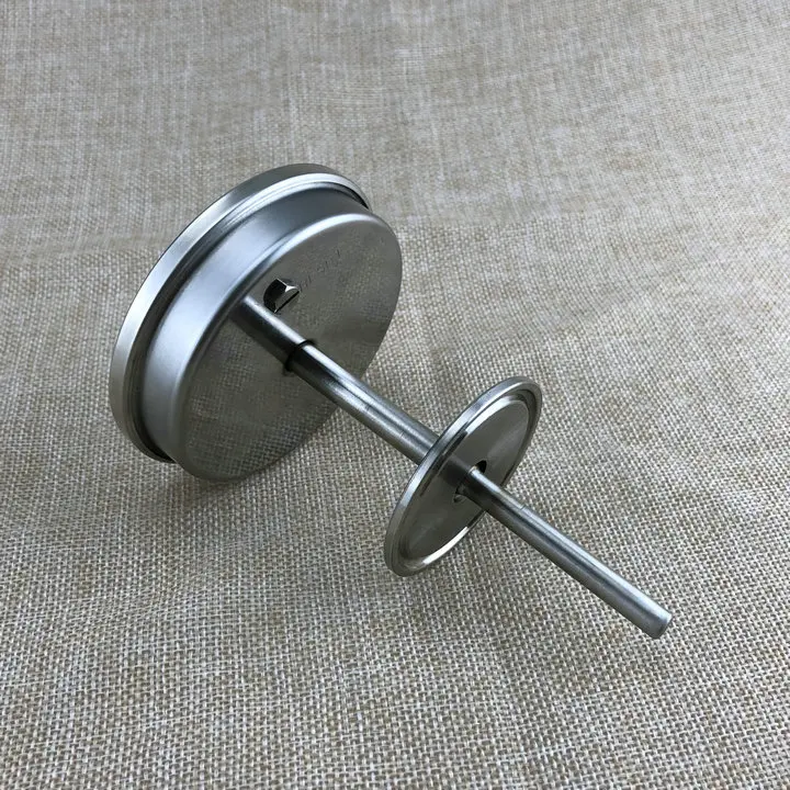 Sanitary Bi Metal Thermometer 1,5"TC Thermometer OD 50.5mm Tri-clamp 3"Face & 0~220F degree Beer Brewing Thermometer
Sanitary Bi Metal Thermometer 1,5"TC Thermometer OD 50.5mm Tri-clamp 3"Face & 0~220F degree Beer Brewing Thermometer