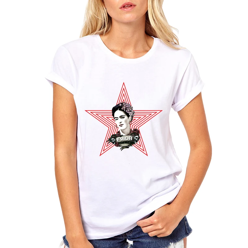 New Summer Funny T-shirts Women Fashion Legendary artist Print T-Shirts Short Sleeve White Women Tops
New Summer Funny T-shirts Women Fashion Legendary artist Print T-Shirts Short Sleeve White Women Tops