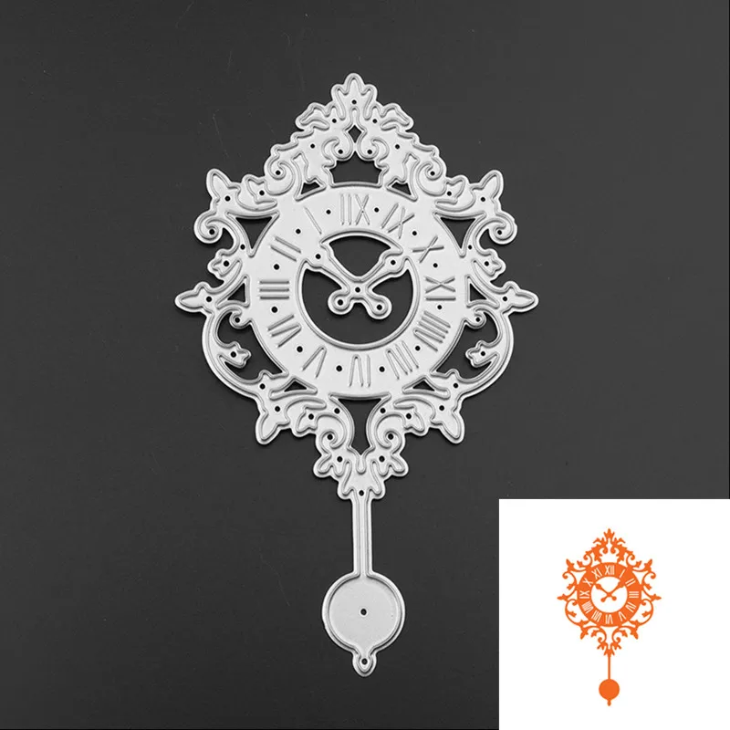 Steel Dies Cut Stencils Fashion Clock Design Metal Cutting Dies DIY Scrapbooking Album Embossing Paper Cards Decorative Crafts
Steel Dies Cut Stencils Fashion Clock Design Metal Cutting Dies DIY Scrapbooking Album Embossing Paper Cards Decorative Crafts