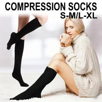 1 pair Antifatigue Unisex Compression Socks Flight Travel Anti-Fatigue Knee High Stockings Anti Fatigue sock New Arrival
1 pair Antifatigue Unisex Compression Socks Flight Travel Anti-Fatigue Knee High Stockings Anti Fatigue sock New Arrival