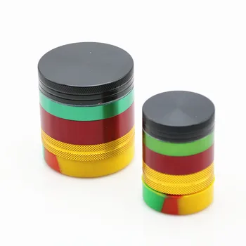 2017 Newest 5 Layers Aluminum Smoking Crusher 40mm 55mm Herb Grinder Silicone Storage Hand Muller Tobacco Spice Herbal Grinder
2017 Newest 5 Layers Aluminum Smoking Crusher 40mm 55mm Herb Grinder Silicone Storage Hand Muller Tobacco Spice Herbal Grinder