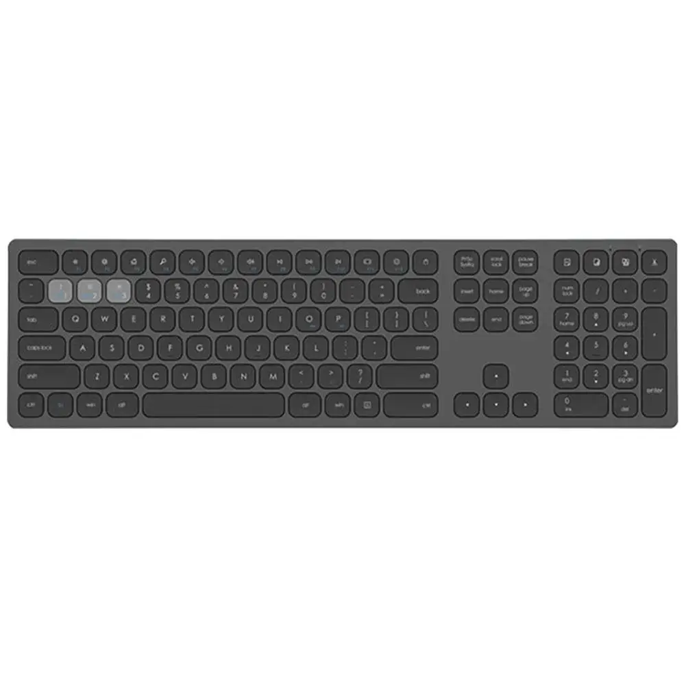 New Arrival Dual Mode Slim Mute 2.4G Wireless Bluetooth Keyboard for Windows iPad Android
New Arrival Dual Mode Slim Mute 2.4G Wireless Bluetooth Keyboard for Windows iPad Android