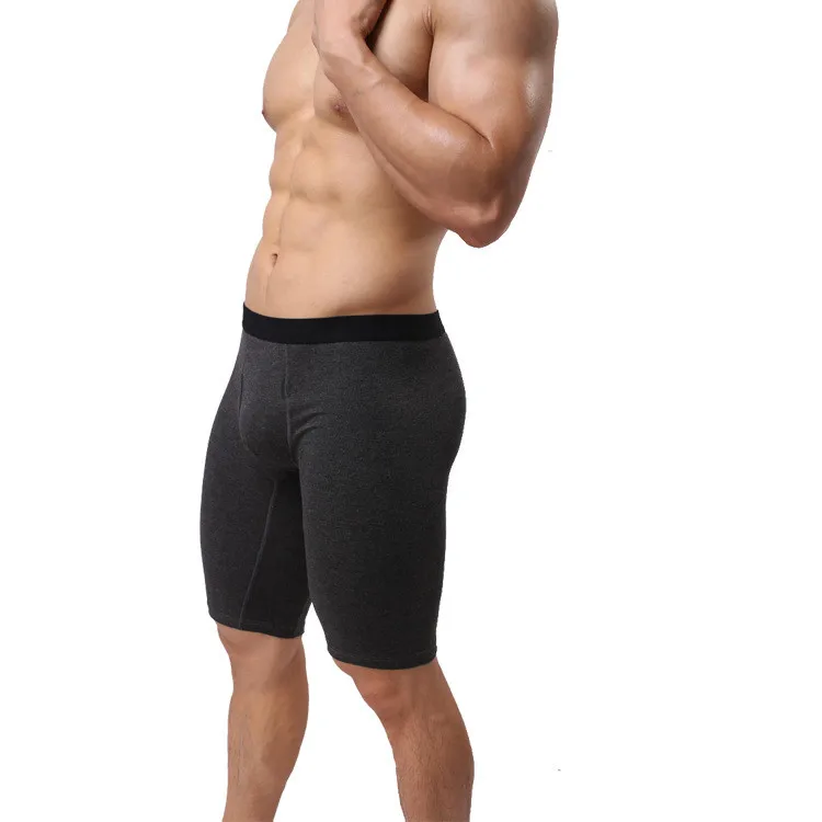 Sexy Men Underwear cuecas Boxer Shorts Solid Cotton Panties U Convex Pouch Mid-waist Long Leg Underpants calzoncillos M-XXL
Sexy Men Underwear cuecas Boxer Shorts Solid Cotton Panties U Convex Pouch Mid-waist Long Leg Underpants calzoncillos M-XXL