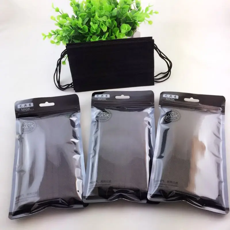 10 PCS Disposable Non-Woven Black Face Mouth Mask 3 Layer Medical Anti-Dust Surgical
10 PCS Disposable Non-Woven Black Face Mouth Mask 3 Layer Medical Anti-Dust Surgical
