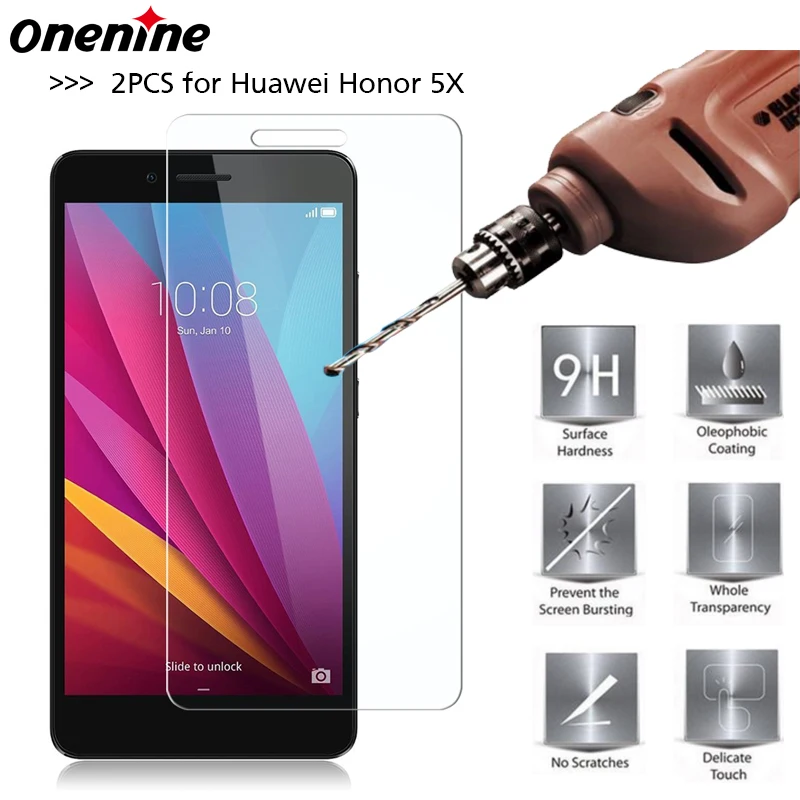 Onenine 2PCS 3D Curved Tempered Glass for Huawei Honor 5X 5.5 Premium Toughened Screen Protector 2.5D Explosion Proof Guard Film
Onenine 2PCS 3D Curved Tempered Glass for Huawei Honor 5X 5.5 Premium Toughened Screen Protector 2.5D Explosion Proof Guard Film