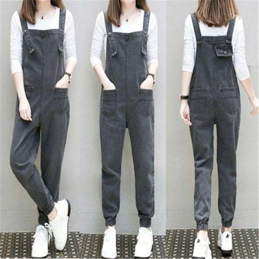 Denim Sleeveless Jumpsuits Spring Summer Washed Printing Bib Wide Leg Rompers Pants New Ripped Hole V Neck Button Jean Overalls
Denim Sleeveless Jumpsuits Spring Summer Washed Printing Bib Wide Leg Rompers Pants New Ripped Hole V Neck Button Jean Overalls