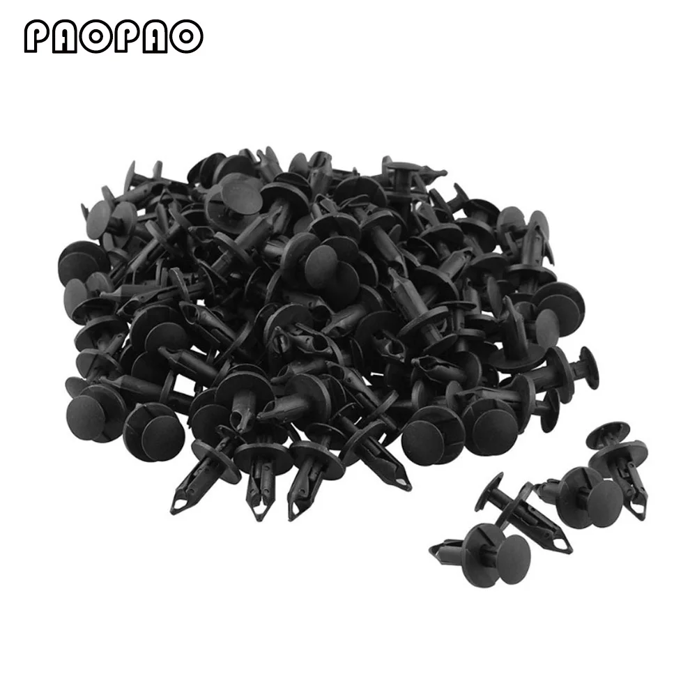 120PCS 8mm Push type universal Car Bumper Fender fixed Clips Auto Fastener clamp for Honda for Toyota for Audi for Land Rover
120PCS 8mm Push type universal Car Bumper Fender fixed Clips Auto Fastener clamp for Honda for Toyota for Audi for Land Rover