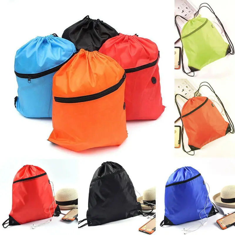 New Unisex Portable Cinch Sack Waterproof Storage School Gym Drawstring Bag Pack Backpack Pouch
New Unisex Portable Cinch Sack Waterproof Storage School Gym Drawstring Bag Pack Backpack Pouch