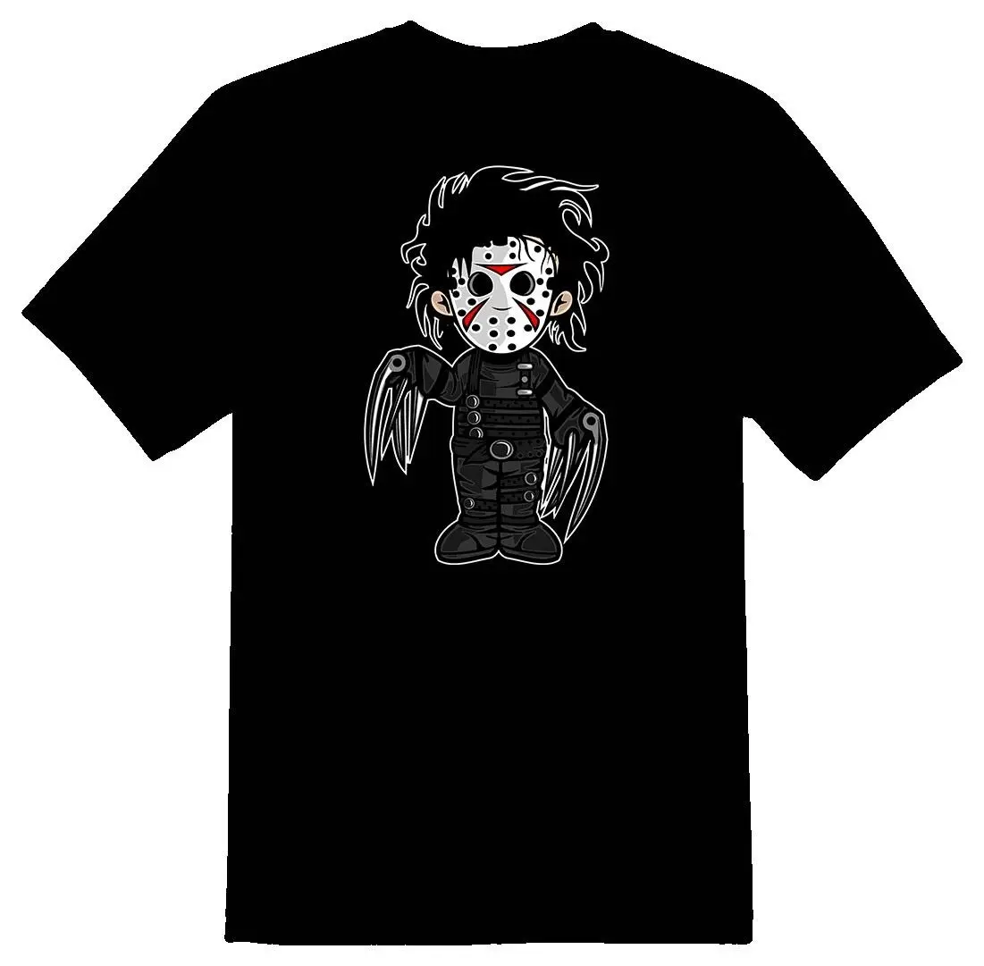 New Arrival Men'S Fashion Edward Scissors As A Kid Cartoon Tee Shirt Black Or White Summer Tee Shirt
New Arrival Men'S Fashion Edward Scissors As A Kid Cartoon Tee Shirt Black Or White Summer Tee Shirt