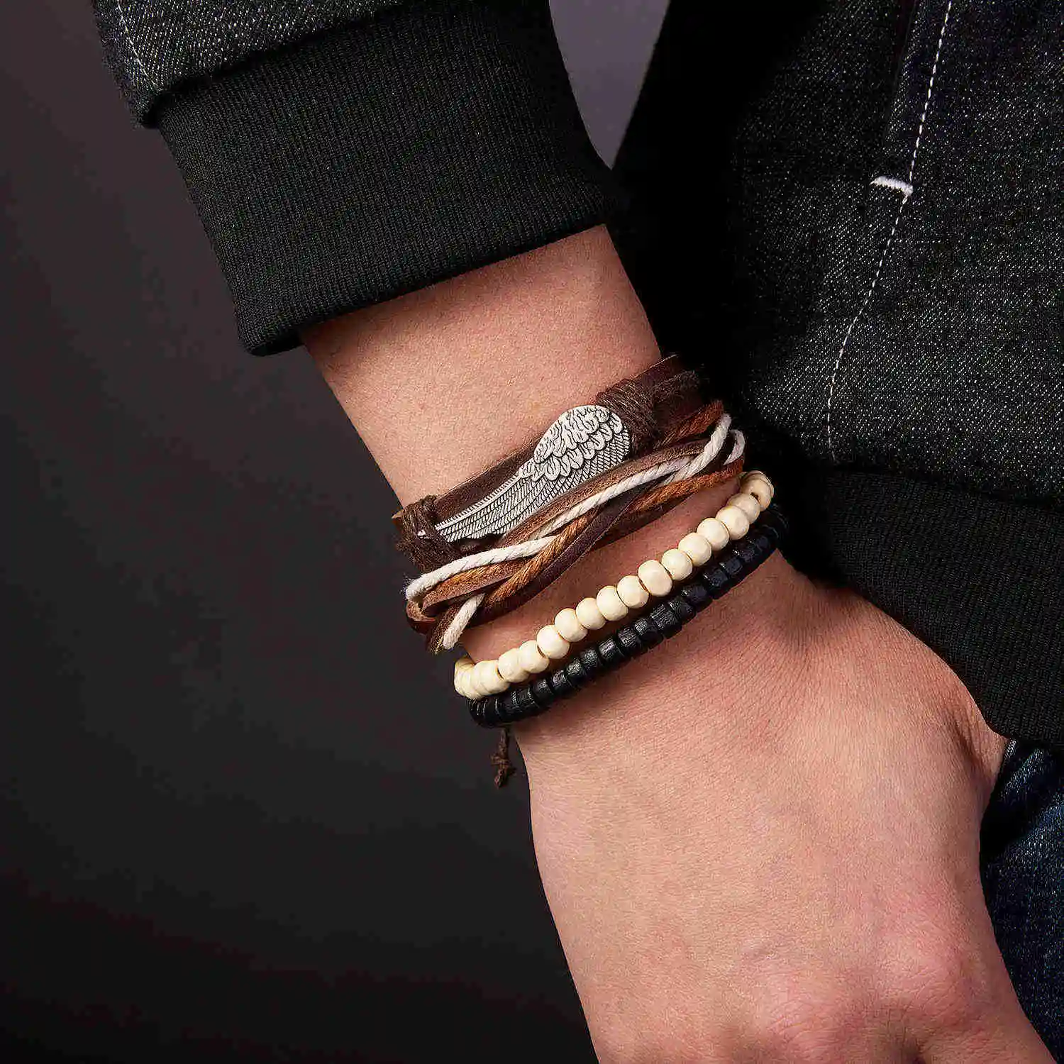 Wholesale 3/4/5PCS/lot (Random 10pcs ) Mix Styles Braided Bracelets Or 6pcs Leather Bracelets For Men Wrap Bangle Party Gifts
Wholesale 3/4/5PCS/lot (Random 10pcs ) Mix Styles Braided Bracelets Or 6pcs Leather Bracelets For Men Wrap Bangle Party Gifts
