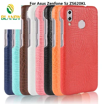 

100pcs/lot For Asus Zenfone 5z ZS620KL Luxury Crocodile Snake Leather Case Back Cover For ZenFone Max Pro M1 ZB601KL ZB555KL