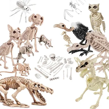 Halloween Decoration Bone Props Animals Skeleton Ornaments Bat/Spider/Dragon/Bird Bones Hallowmas Horror House Party Decoration
Halloween Decoration Bone Props Animals Skeleton Ornaments Bat/Spider/Dragon/Bird Bones Hallowmas Horror House Party Decoration