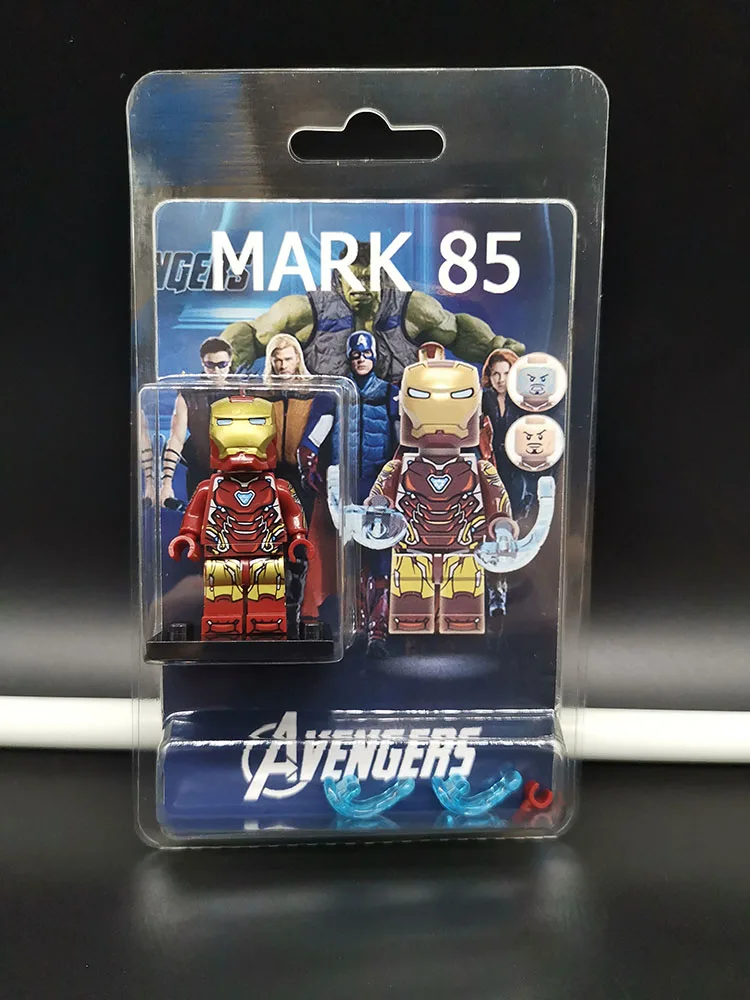 Single Sale Compatible LegoINGlys Super Heroes Avengers 4 Endgame IRON MAN MARK 85 Building Blocks Model Toys Gift Children
Single Sale Compatible LegoINGlys Super Heroes Avengers 4 Endgame IRON MAN MARK 85 Building Blocks Model Toys Gift Children