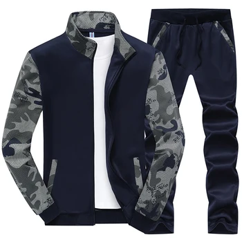 Mens Sportwear Sets Tracksuit Men Sweatshirts Casual Jackets Sweat Elastic Pant Set 2019 Spring Coat + Pant Suit for Male Sw01
Mens Sportwear Sets Tracksuit Men Sweatshirts Casual Jackets Sweat Elastic Pant Set 2019 Spring Coat + Pant Suit for Male Sw01