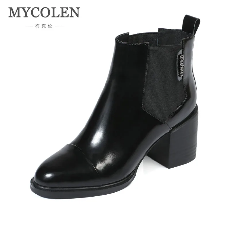 MYCOLEN New Fashion Ankle Boots Fashion Brand Chunky High Heels Women Autumn Comfort Chelsea Boots Square Toe Women Pumps
MYCOLEN New Fashion Ankle Boots Fashion Brand Chunky High Heels Women Autumn Comfort Chelsea Boots Square Toe Women Pumps