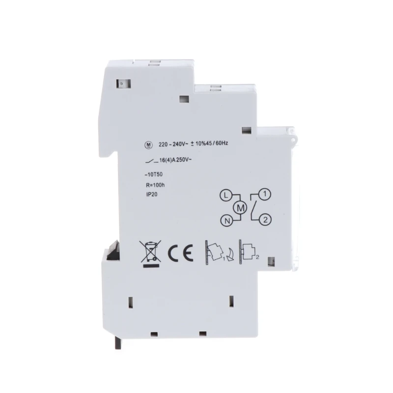 110-240V 16A 15 Minutes Mechanical Timer 24 Hours Programmable Din Rail Timer Time Switch Relay Measurement Analysis Instruments
110-240V 16A 15 Minutes Mechanical Timer 24 Hours Programmable Din Rail Timer Time Switch Relay Measurement Analysis Instruments
