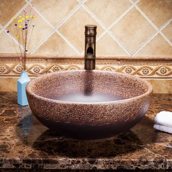 Chinese Antique ceramic sink china wash basin Ceramic Counter Top Wash Basin Bathroom Sinks cabinet bathroom sink
Chinese Antique ceramic sink china wash basin Ceramic Counter Top Wash Basin Bathroom Sinks cabinet bathroom sink