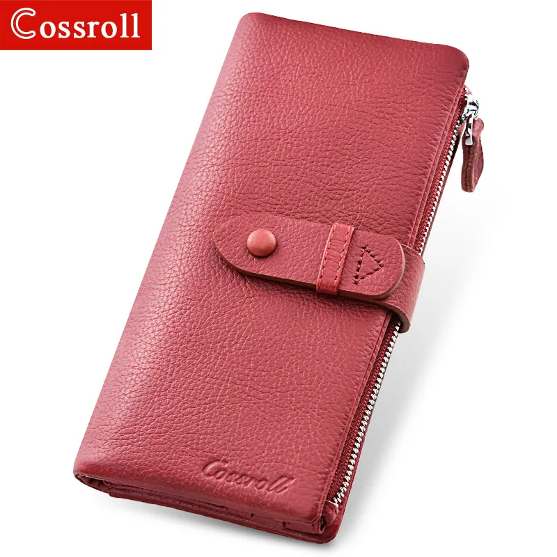 2019 New Genuine Leather Women Clutch Wallets Multiple Cards Holder Long Female Purse With Phone Bag Fashion Woman Zipper Wallet
2019 New Genuine Leather Women Clutch Wallets Multiple Cards Holder Long Female Purse With Phone Bag Fashion Woman Zipper Wallet