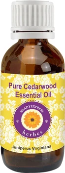 

FRee Shipping Pure Cedarwood Essential Oil Juniperus virginiana 100% Natural Therapeutic Grade 5ML