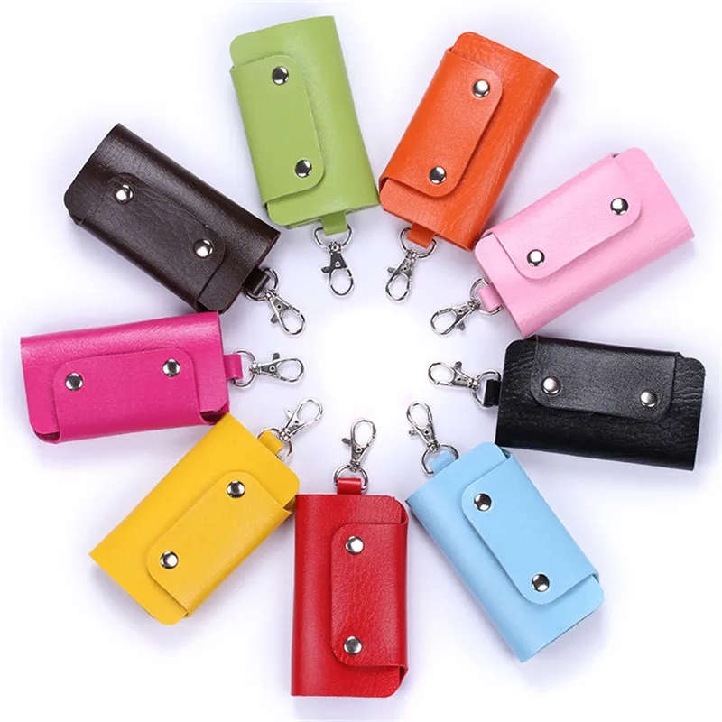 Quality Buckle Keychain keys Holders Pu Leather Fashion New Style Solid Colors Key Wallets For Men Women #04
Quality Buckle Keychain keys Holders Pu Leather Fashion New Style Solid Colors Key Wallets For Men Women #04