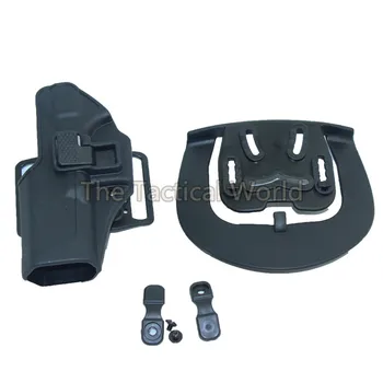 Hunting CQC Airsoft Tactical Holster Belt Paddle Hunting Combat Left Handed Holster Paintball Shooting Fit For GL 17 19 23 31
Hunting CQC Airsoft Tactical Holster Belt Paddle Hunting Combat Left Handed Holster Paintball Shooting Fit For GL 17 19 23 31