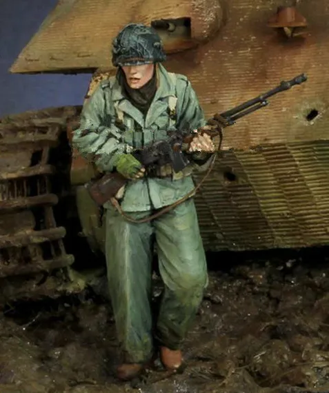 1/35 каучуковая фигурка модель комплект Unassambled Неокрашенная 955 | Игрушки и хобби