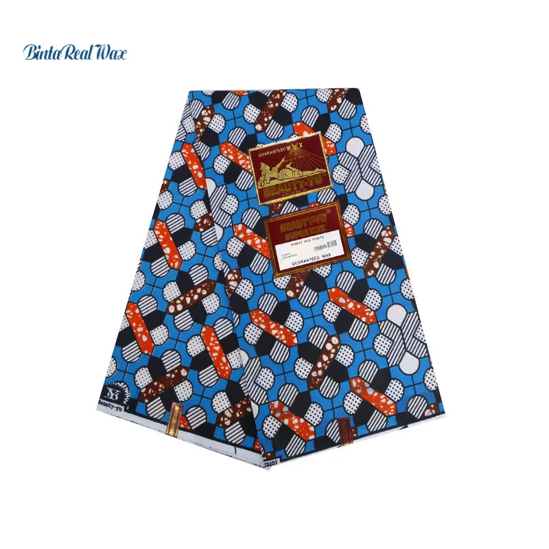 2019 African Ankara Wax Prints 100% Polyester Fabric Binta Real Wax High Quality 6 yards African Fabric for Party Dress PL649
2019 African Ankara Wax Prints 100% Polyester Fabric Binta Real Wax High Quality 6 yards African Fabric for Party Dress PL649