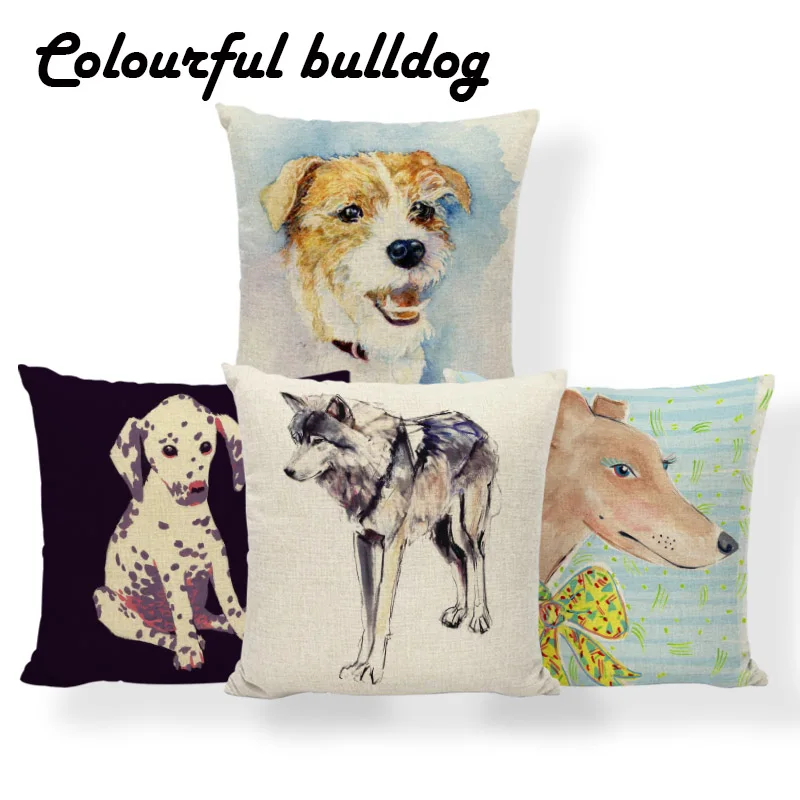Pug Doberman Greyhound Cushion Case Golden Retriever Husky Pillowcase Ocean Style Dorm Lumbar Support Toss Pillow 17X17 Linen
Pug Doberman Greyhound Cushion Case Golden Retriever Husky Pillowcase Ocean Style Dorm Lumbar Support Toss Pillow 17X17 Linen