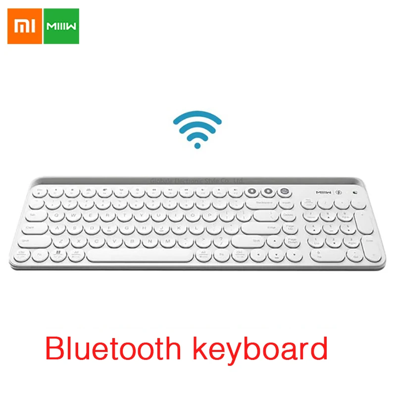 Original Xiaomi Miiiw Bluetooth Dual Mode Keyboard One-Click Switching 104 Keys 2.4GHz Multi System Compatible Support For IOSPC
Original Xiaomi Miiiw Bluetooth Dual Mode Keyboard One-Click Switching 104 Keys 2.4GHz Multi System Compatible Support For IOSPC