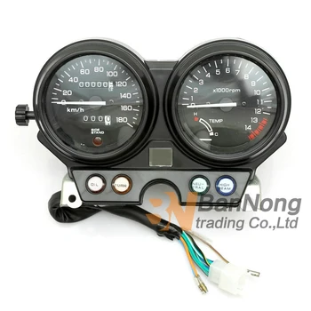 Motorcycle Gauges Cluster Speedometer Tachometer Odometer KM/H RPM Instrument Meter Assembly For Honda CB250 Jade250 CB 250 Jade
Motorcycle Gauges Cluster Speedometer Tachometer Odometer KM/H RPM Instrument Meter Assembly For Honda CB250 Jade250 CB 250 Jade