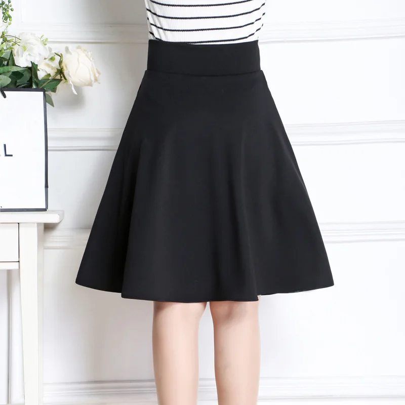 Korean Style Black Red A-line Skirt Women Summer Vintage Elegant Office Lady Long Skirts High Waist Midi Skirt
Korean Style Black Red A-line Skirt Women Summer Vintage Elegant Office Lady Long Skirts High Waist Midi Skirt