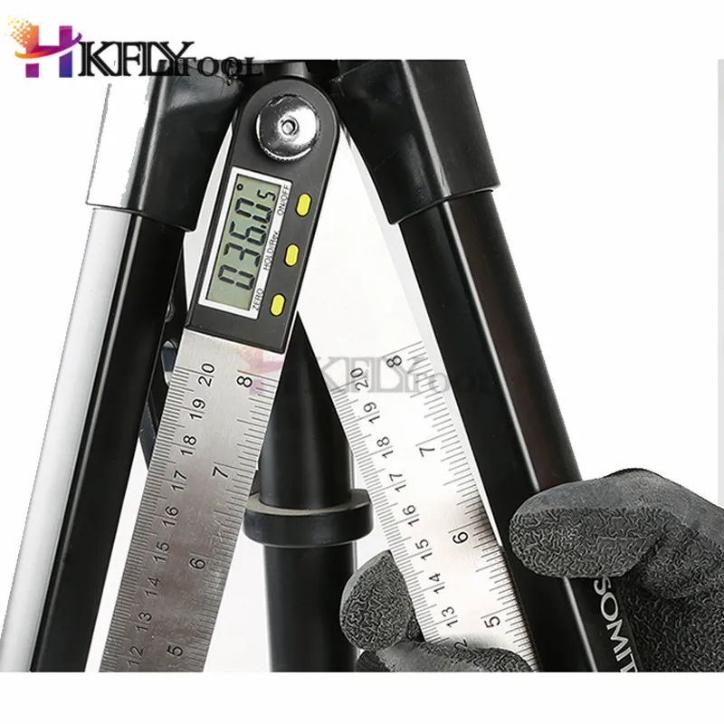 200 mm 8'' Digital Meter Angle Inclinometer Angle Digital Ruler Electron Goniometer Protractor Angle finder Measuring Tool
200 mm 8'' Digital Meter Angle Inclinometer Angle Digital Ruler Electron Goniometer Protractor Angle finder Measuring Tool
