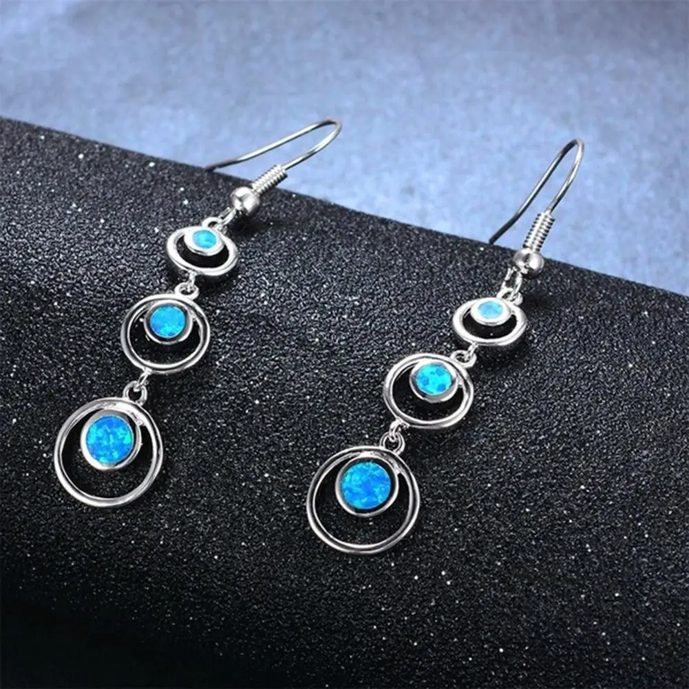 Hot Fashion Women Elegant Long Round Shape Faux Opal Pendant Hook Earrings Wedding Party Jewelry
Hot Fashion Women Elegant Long Round Shape Faux Opal Pendant Hook Earrings Wedding Party Jewelry