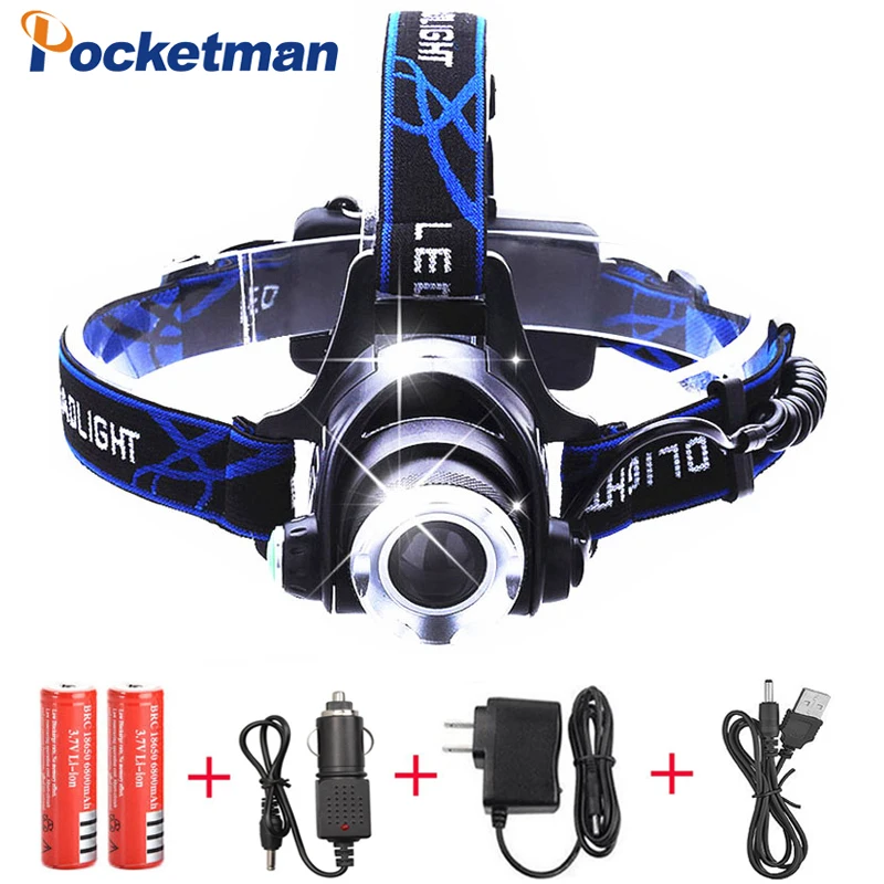 8000LM XML-L2/ T6 Led Headlamp Zoomable Headlight 3 Mode Waterproof Head Torch flashlight lamp18650 Rechargeable Battery
8000LM XML-L2/ T6 Led Headlamp Zoomable Headlight 3 Mode Waterproof Head Torch flashlight lamp18650 Rechargeable Battery