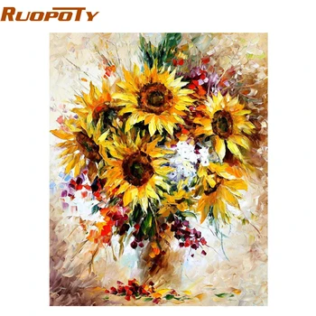Ruopoty Frame Yellow Sunflower Diy Digital Painting By Number Acrylic Picture Modern Wall Art Hand Painted Oil Painting For Home
Ruopoty Frame Yellow Sunflower Diy Digital Painting By Number Acrylic Picture Modern Wall Art Hand Painted Oil Painting For Home